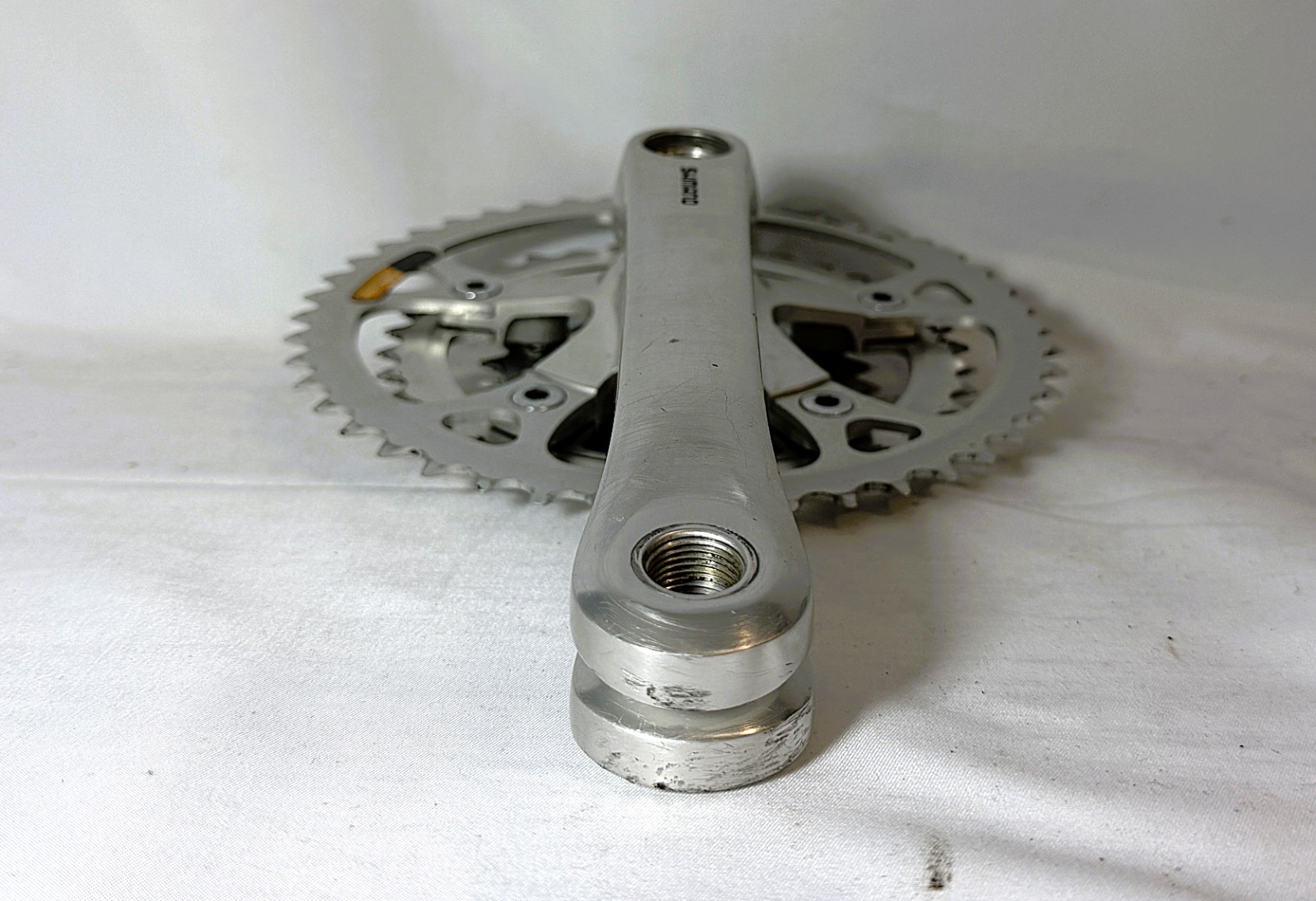 Vintage SHIMANO Deore XT FC-M730 triple crankset mountain bike mtb race team