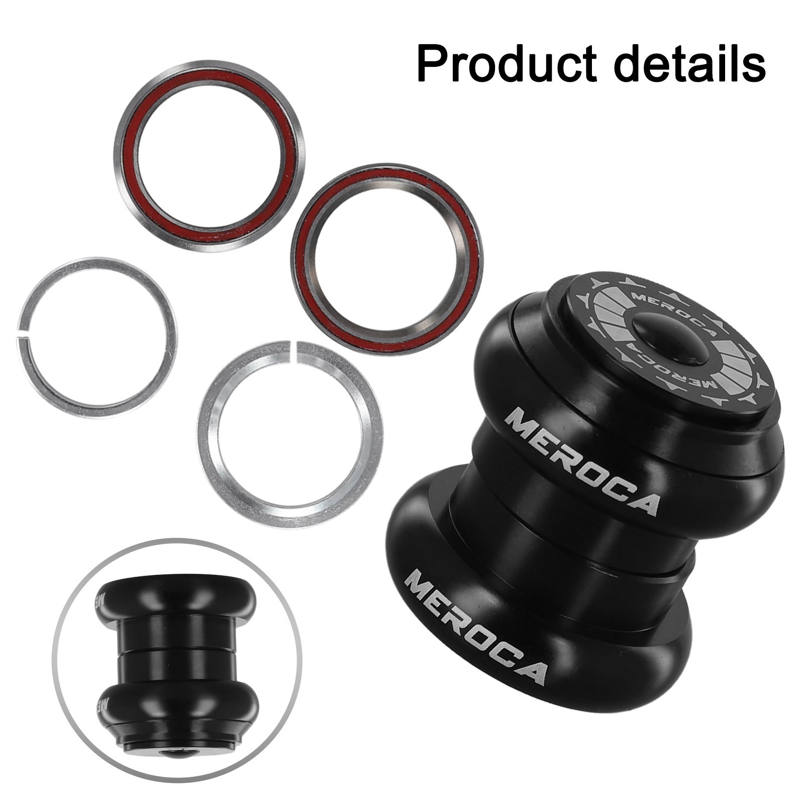 Sleek and Functional Bicycle Headset Designed for Standard For Mountain Bikes