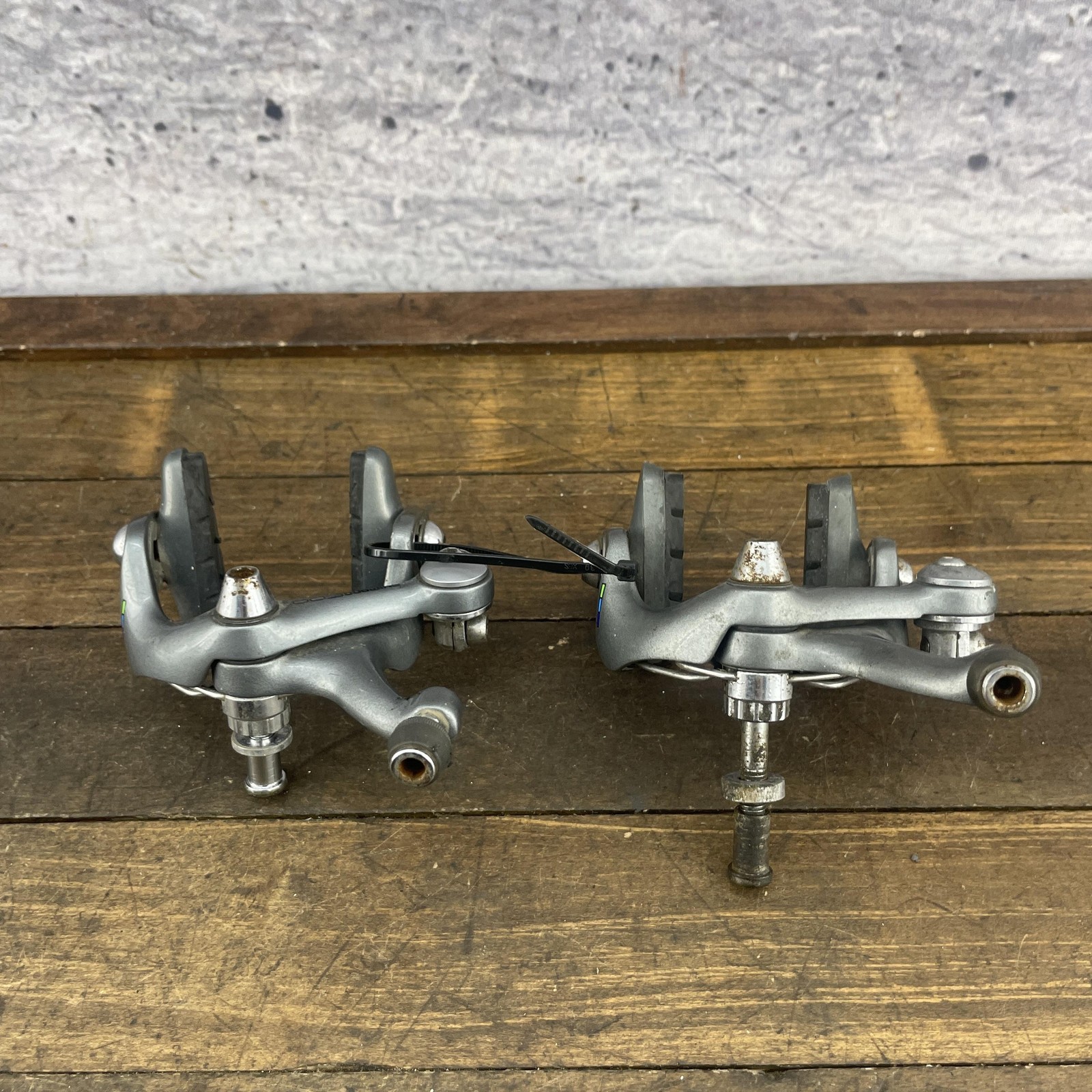 Vintage Shimano 600 BR-6400 Brake Calipers Pair Road Bike Japan SLR 49 VIA 90s