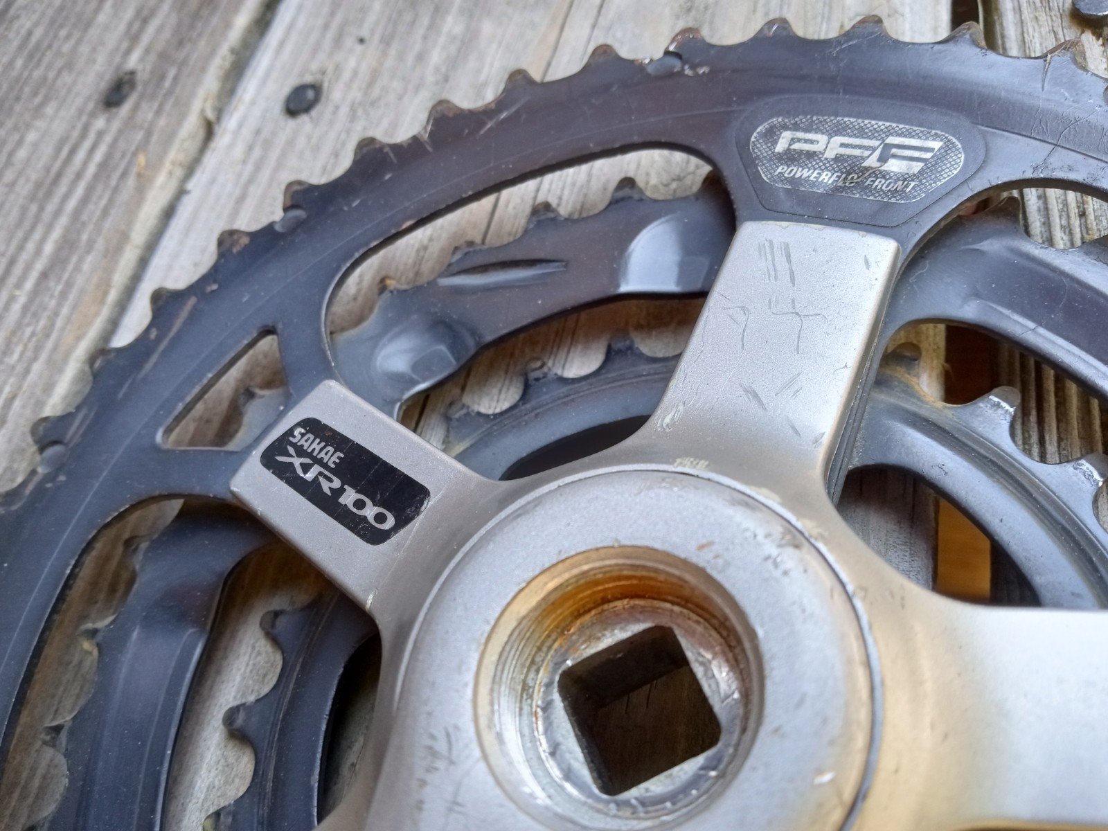 Sakae XR100 Crankset 170mm 28/38/48t