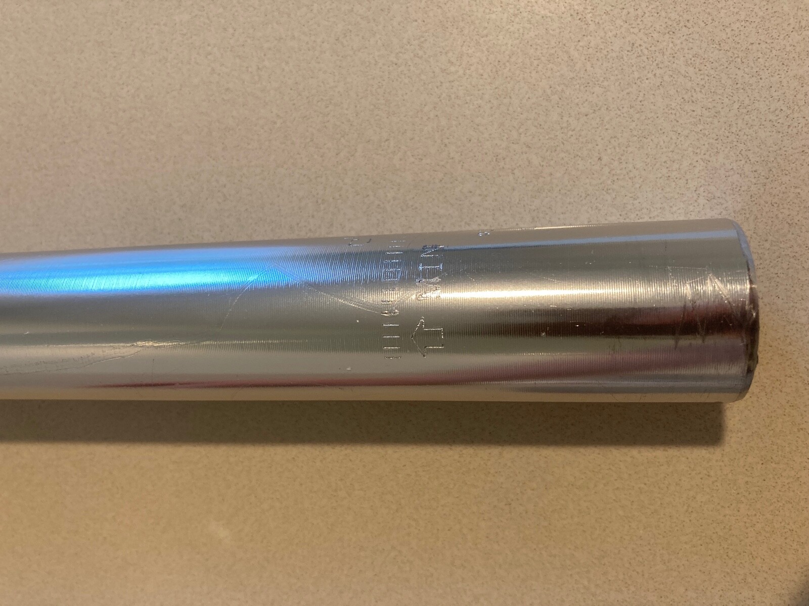Mint JD Tranz X 31.6 mm x 330 290g Satin Silver Aluminum 90’s Mountain Seatpost