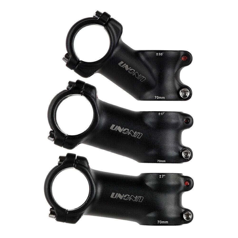 1pc MTB Road Mountain Bike Bicycle Stem Aluminium Alloy 7°/17°/35° 29*60-130mm