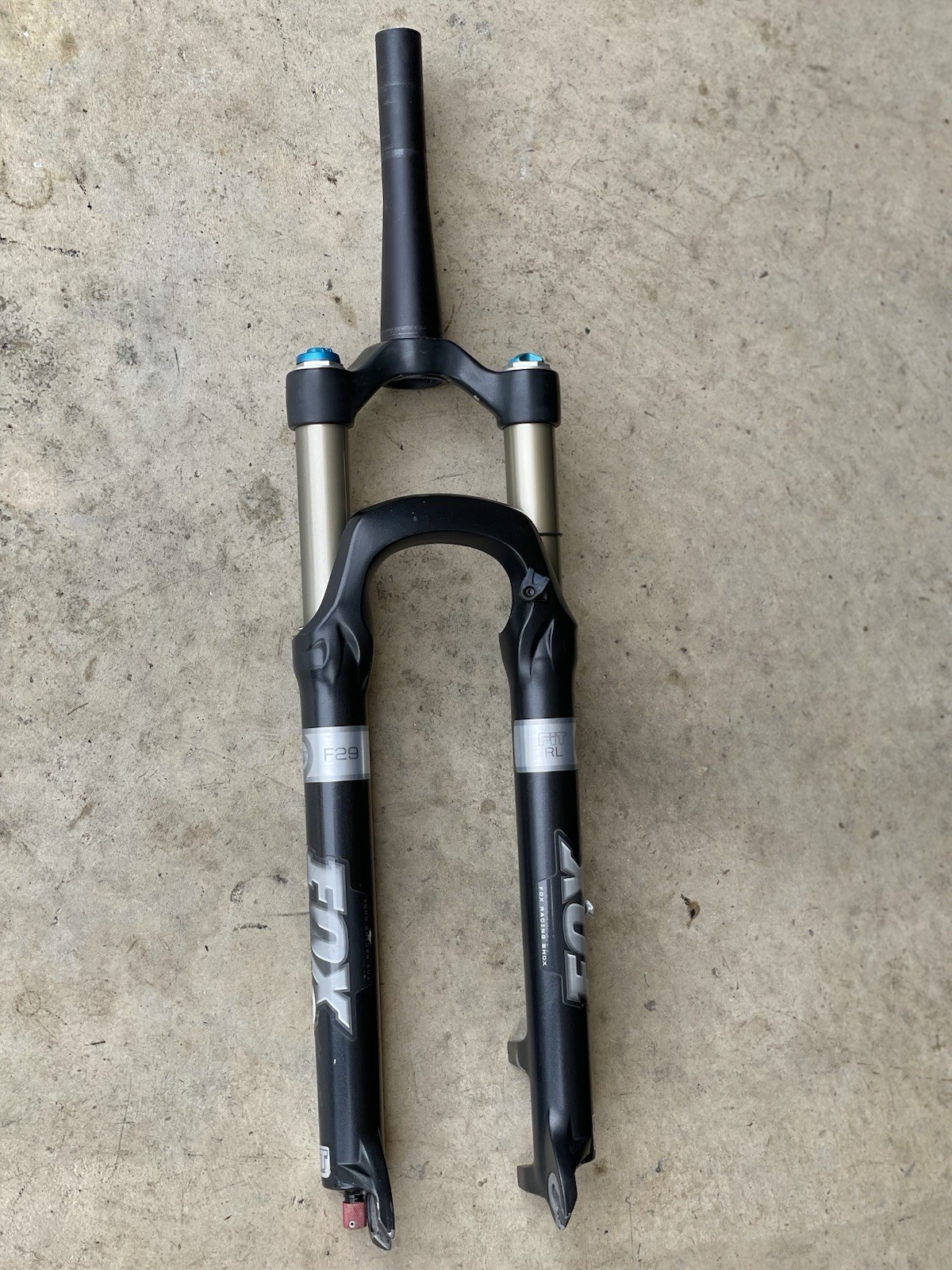 Fox 29” Fork – Fit RL 32 F29 Quick Release Tapered Steerer Black – Leaks Oil