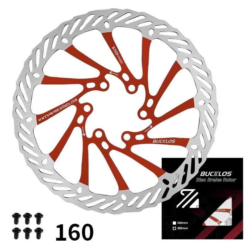 for Shimano Hope Disc Brake Rotor 160/180/203mm MTB Bike 6 Bolt Front Rear Rotor