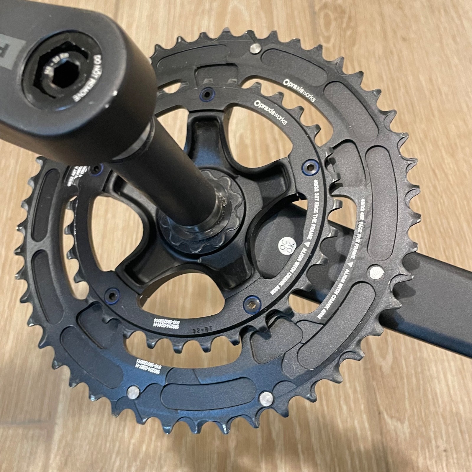 Praxis Works Zayante Levatime Alloy Crankset 172.5 mm 48/32T