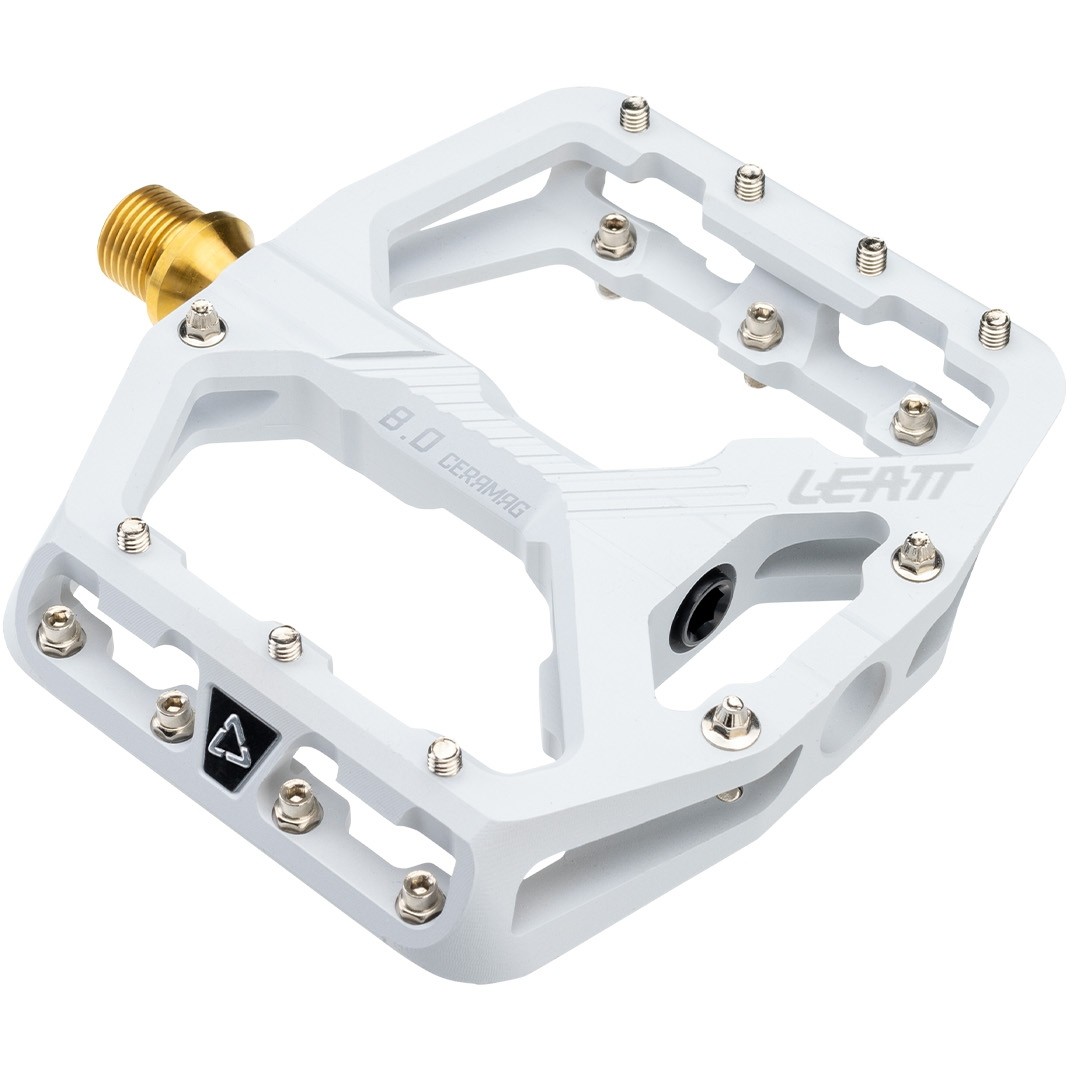 Leatt CeraMAG AllMtn 8.0Ti Flat Pedals – Narrow 114x100mm CeraBone