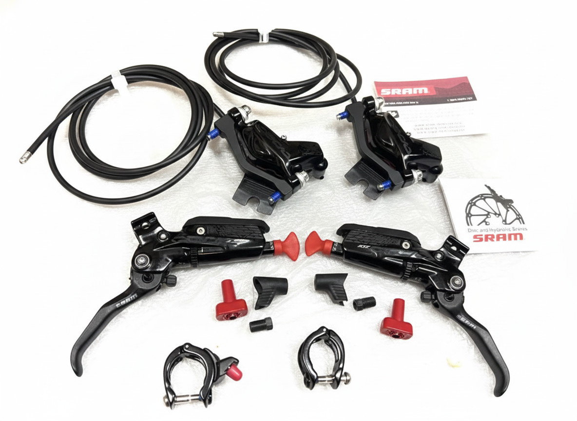 SRAM CODE RSC Hydraulic Disc Brake Set Front Rear 4-Piston DOT 5.1 MTB 1600mm