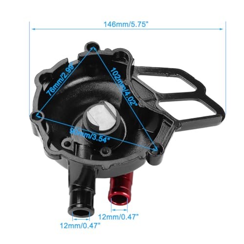 Water Pump Cover CNC Aluminum Alloy Motorcycle Kit for KTM 50 SX 2006-08 Pro