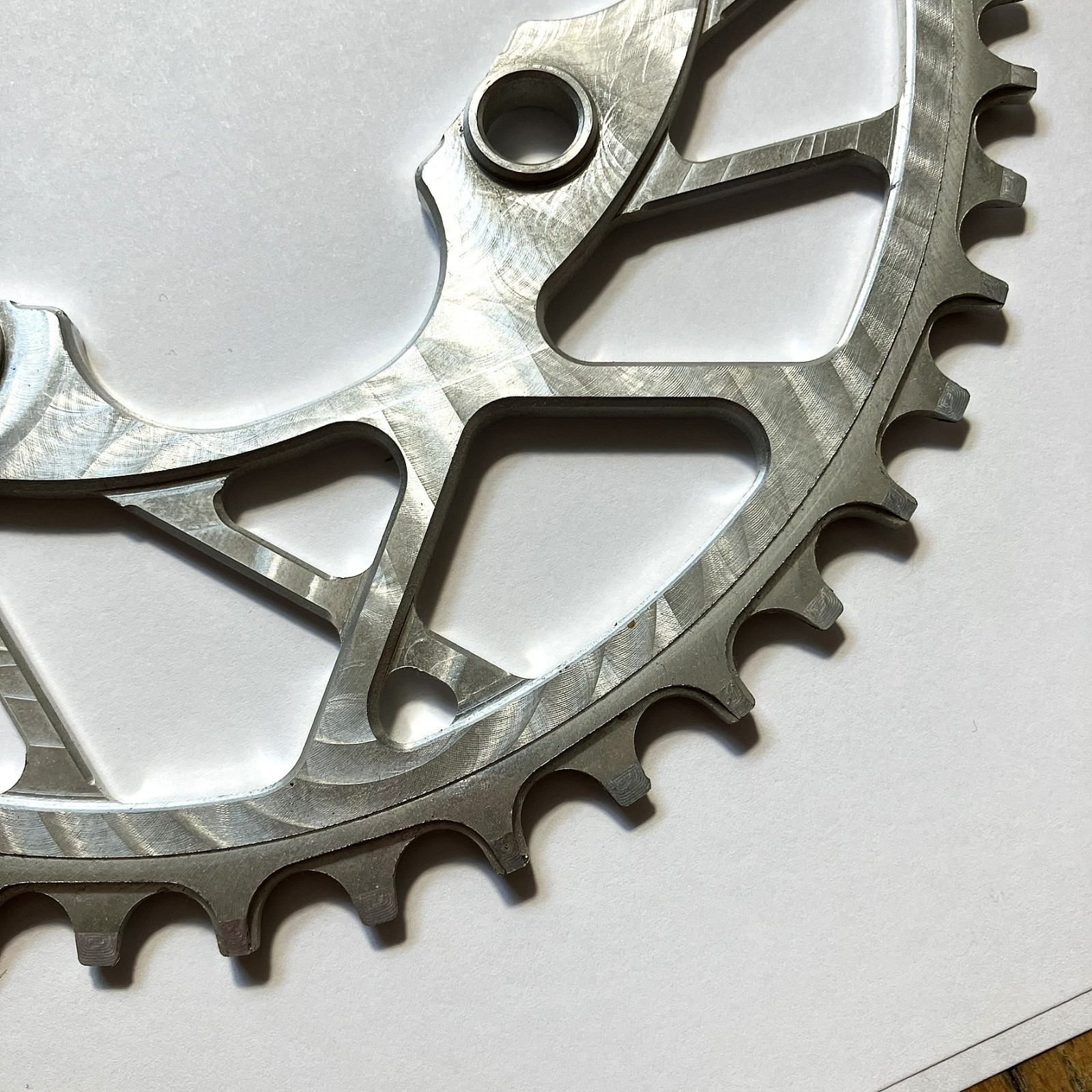 50T Oval Narrow Wide Chainring 110 BCD 1x Drivetrain CNC Machined Aluminum