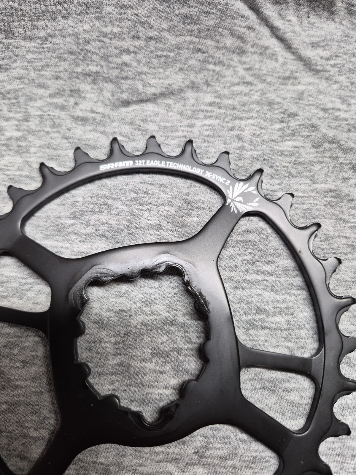 SRAM Eagle X-Sync 2 32T Direct Mount Chainring 3mm Offset Black