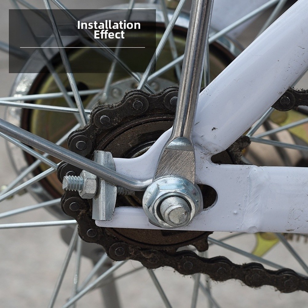 High Carbon Steel Bicycle Chain Tensioner for Single Speed Bike 48mm Length