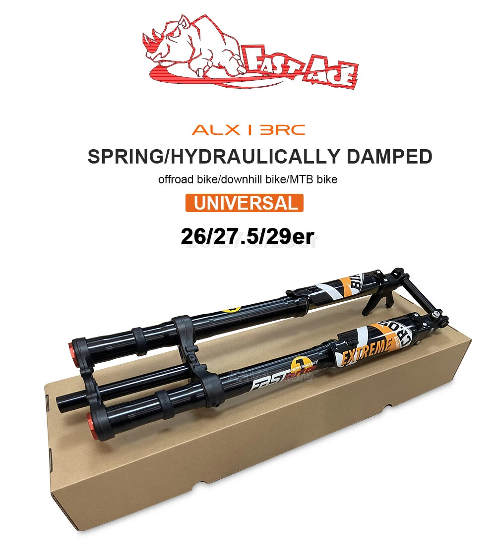 29/27.5er Electric Dirty Bike Front Suspension Air Fork 60lbs Rear Shock 265mm