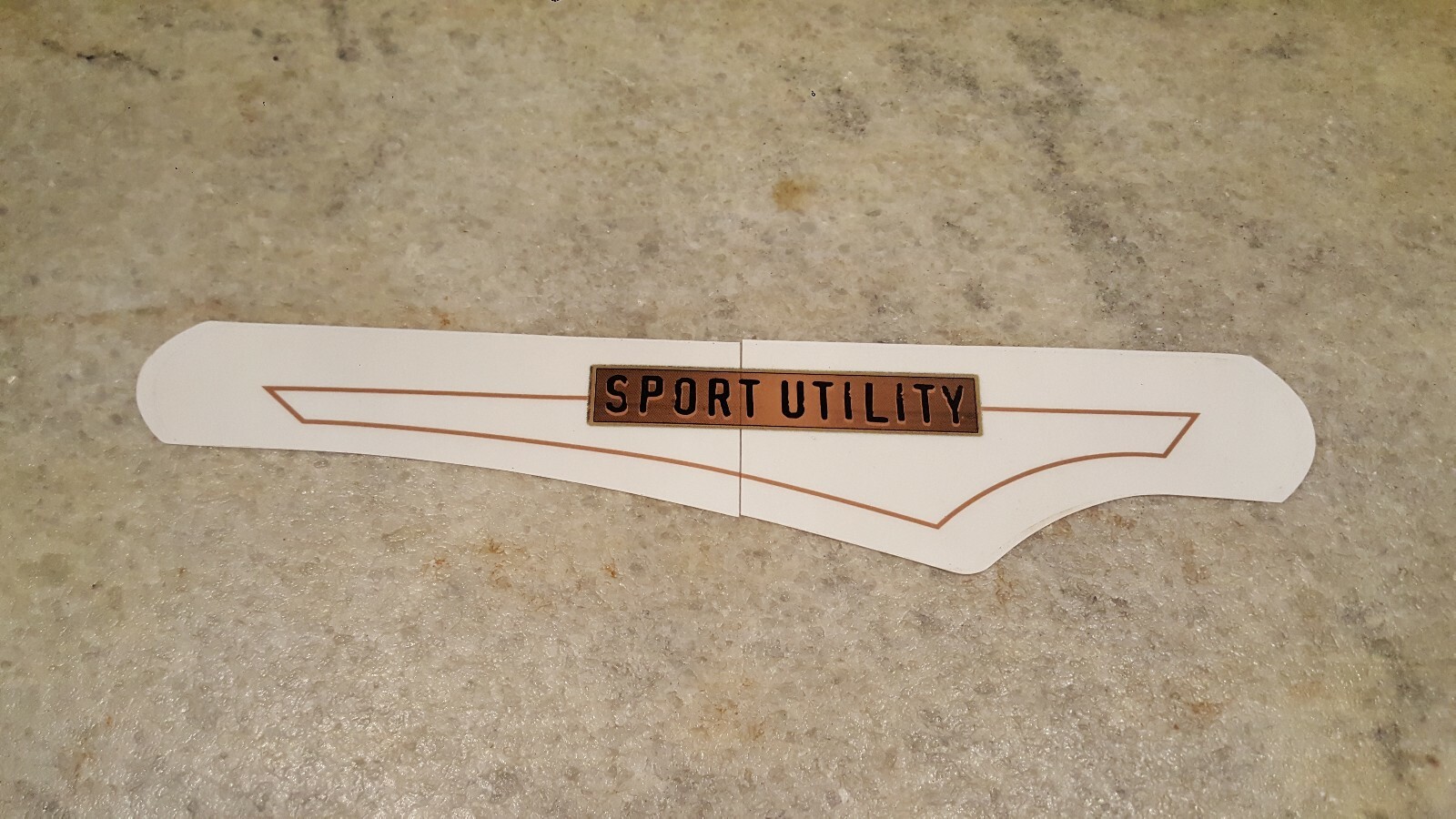 «Sport Utility» Bicycle Chain Guard Decal Bike Sticker Chainguard Huffy FS 5147