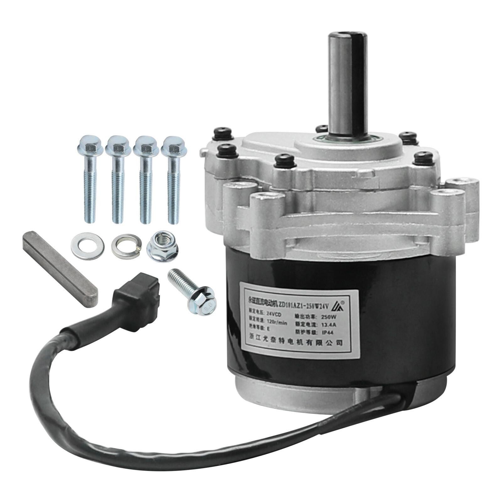 12″ Wheel Tire 24V 250W Brush Gear Drive Wheel Hub Motor 12 1/2×2 1/4 Wheelchair