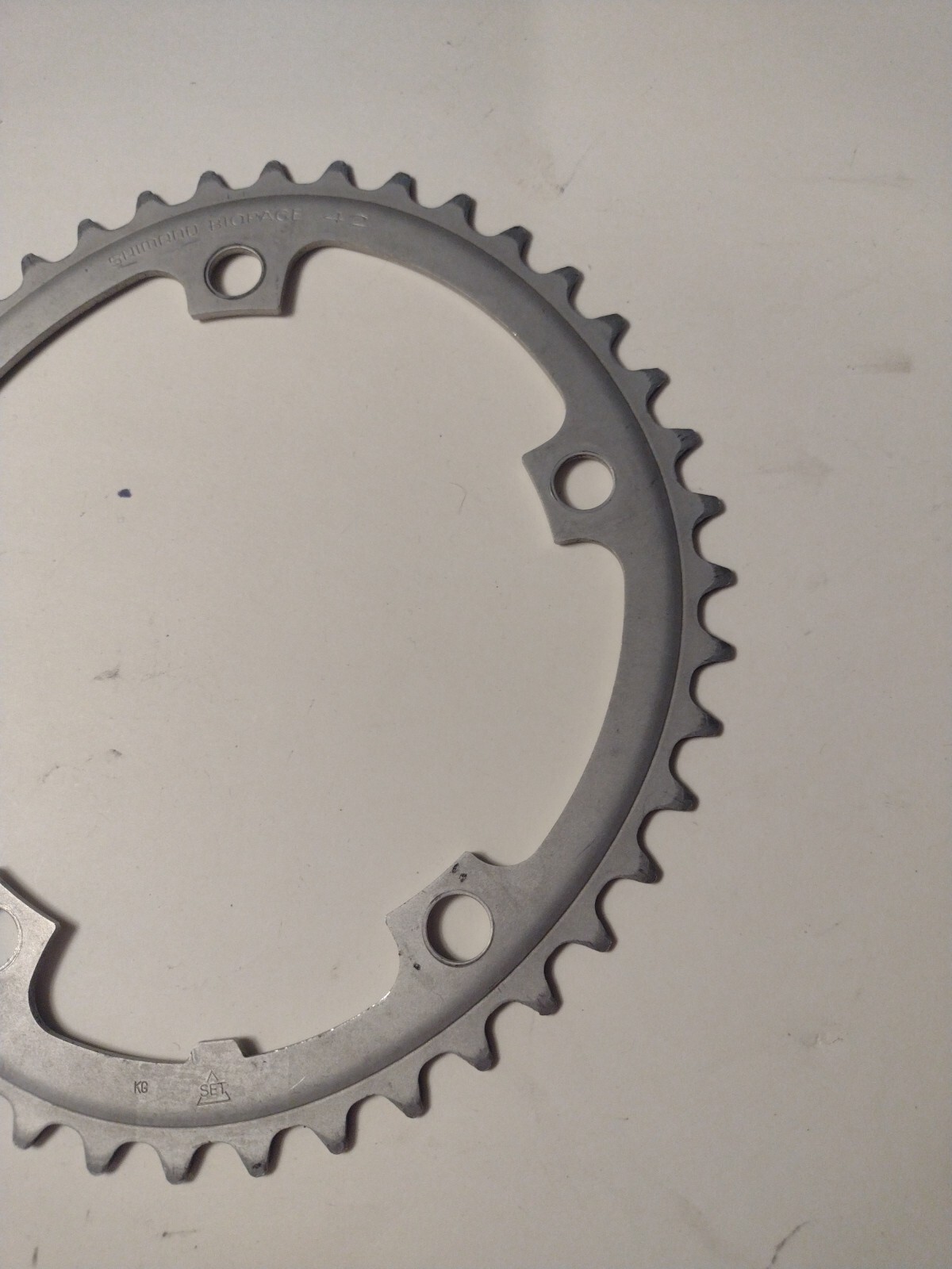 Shimano Bio Pace 42 Tooth Inner Chainring 130 BCD 105 600 Silver