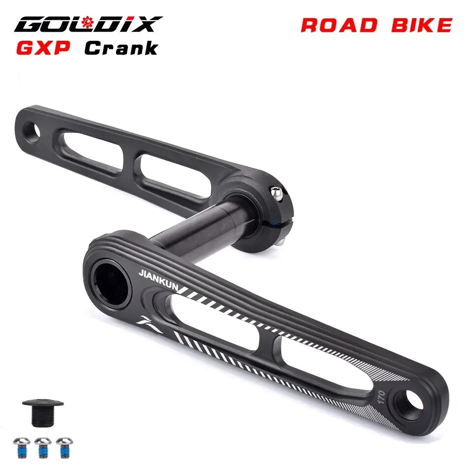 165mm/170mm Ultralight Road Bike Crank Bicycle Crankset Double Chainring 50-34T