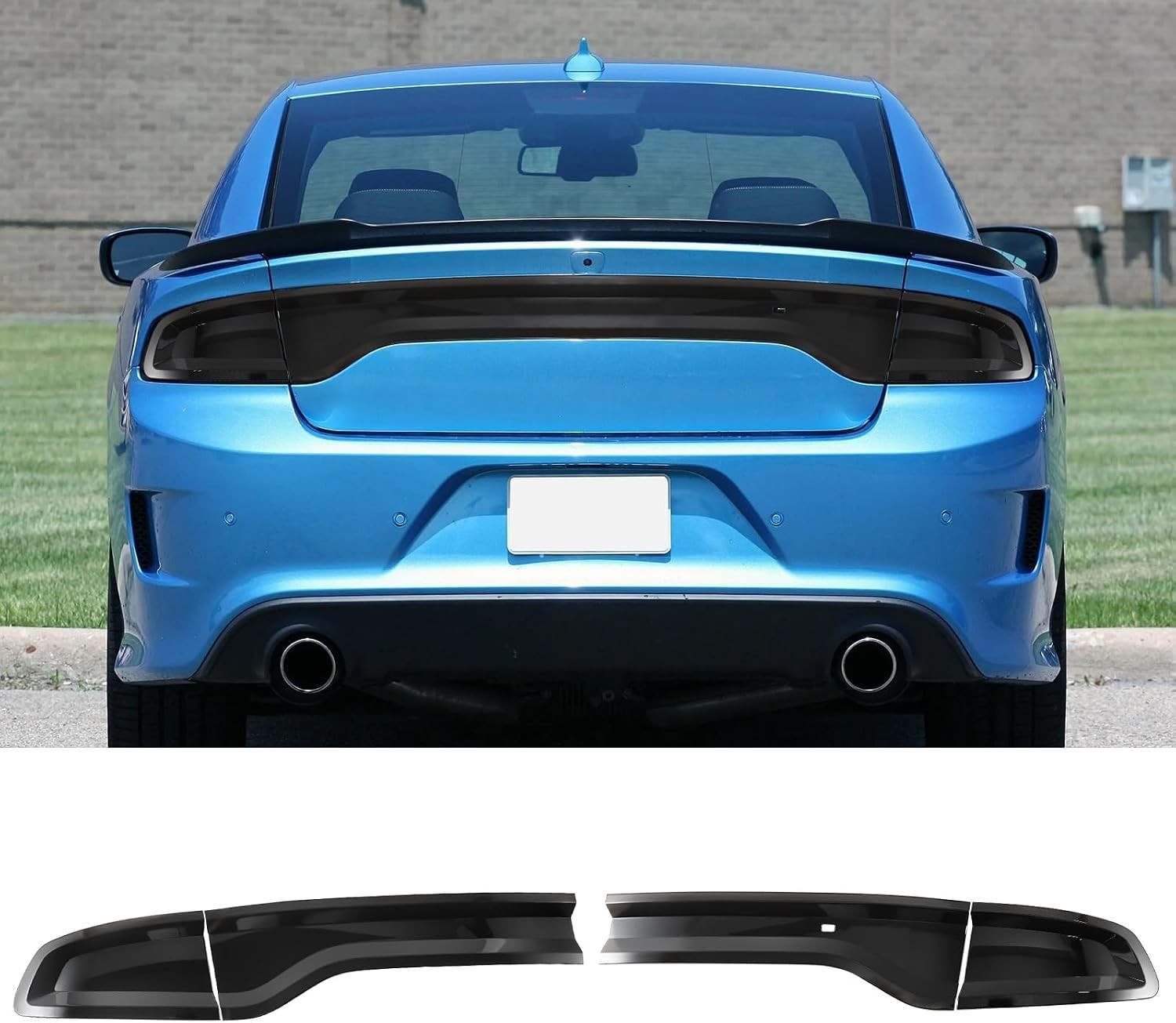 for Charger Tail Light Lamp Covers, Tail Light Cover Smoked Tail Light Guard