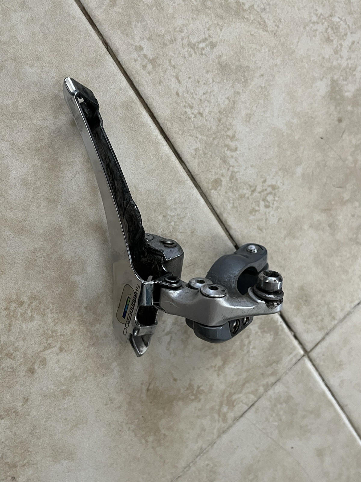 Shimano 600 Tricolor Front Derailleur 28.6 FD-6401 2x Double