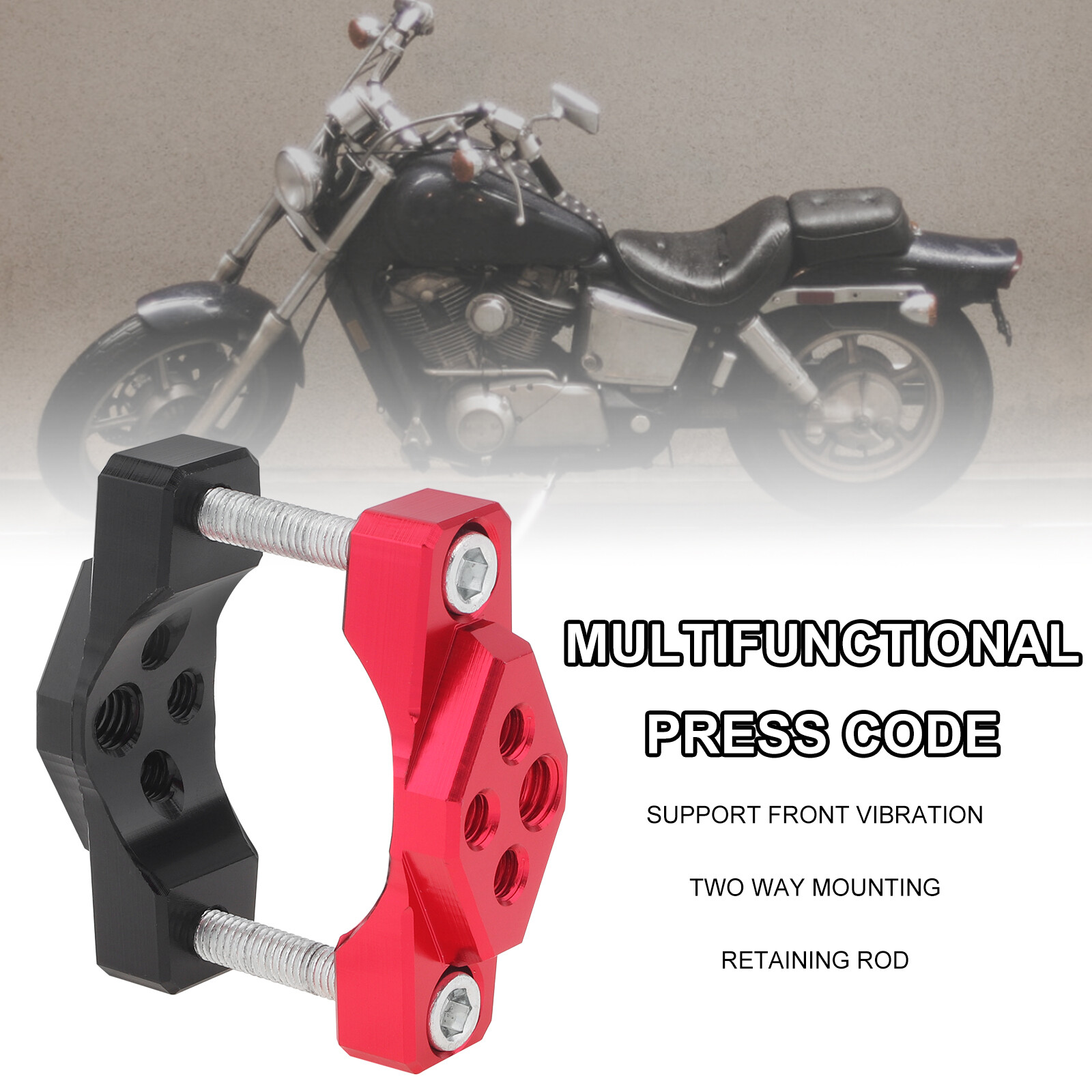 1PC 17-42mm Multifunction CNC Aluminum Alloy Modification Bracket for Motor US