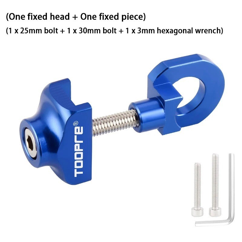Bike Chain Tensioner Single Speed Fixed Gear Anti Drop Adjuster Bolt