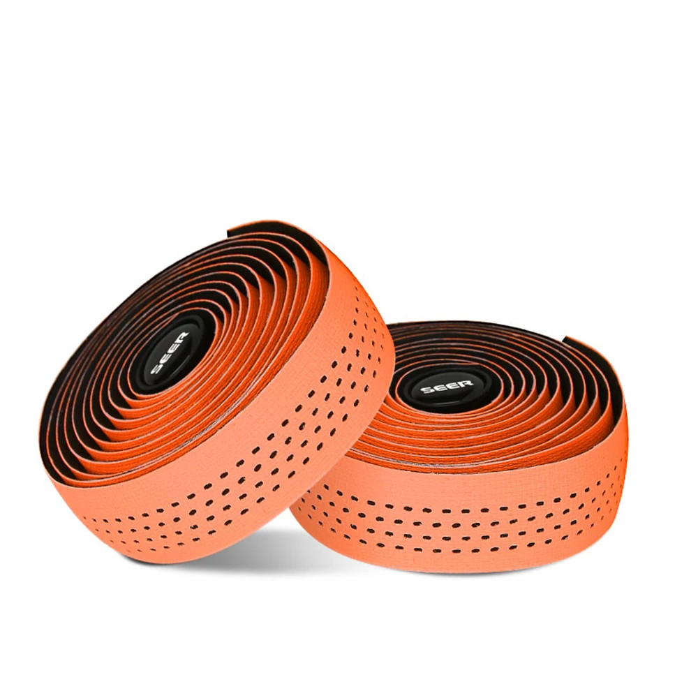 Road Bike Handlebar Tape Silicone ShockAbsorbing Tape EVA+PU Anti-Slip Bike Grip