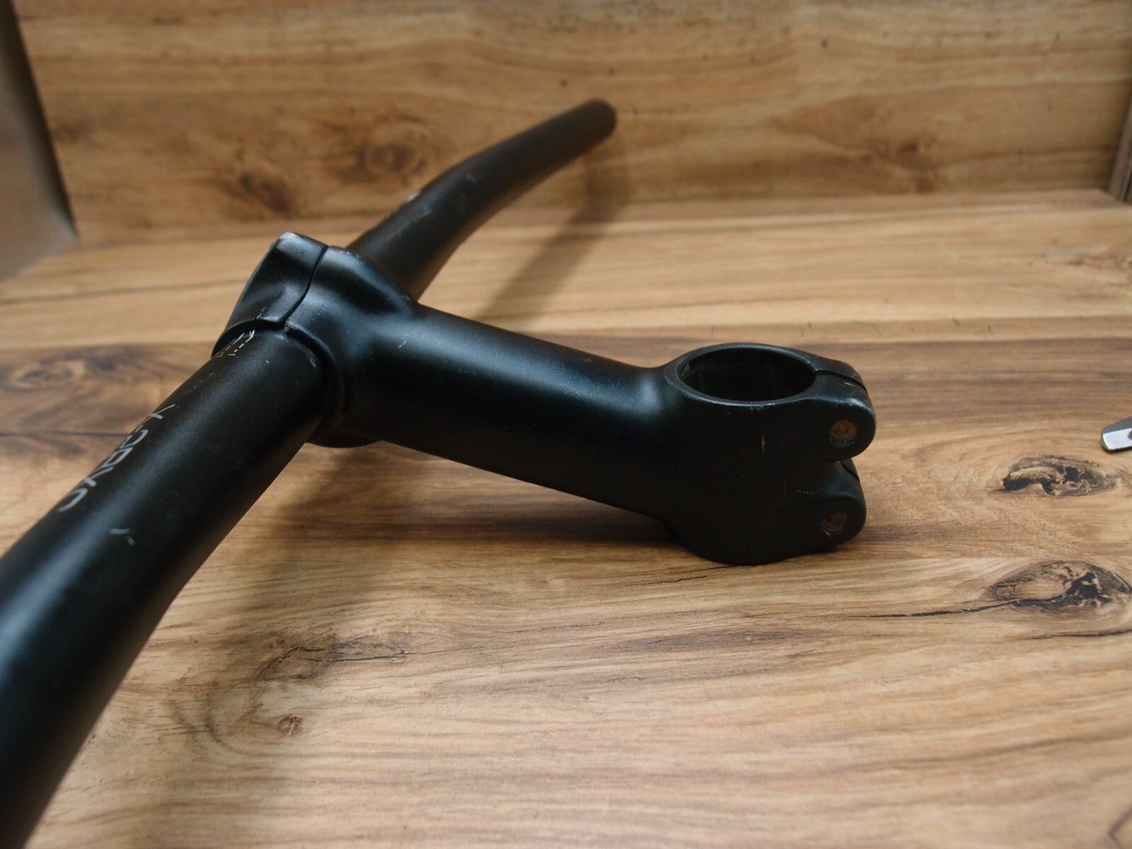 flat handlebar ixs X-2RXC double butted + ahead stem Ritchey 1 1/8 in