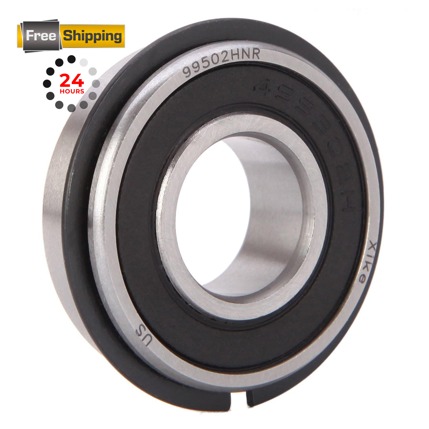 XiKe 4 Pack 99502HNR Bearing ID 5/8″ x OD 1-3/8″ x Width 7/16″, Replacement…