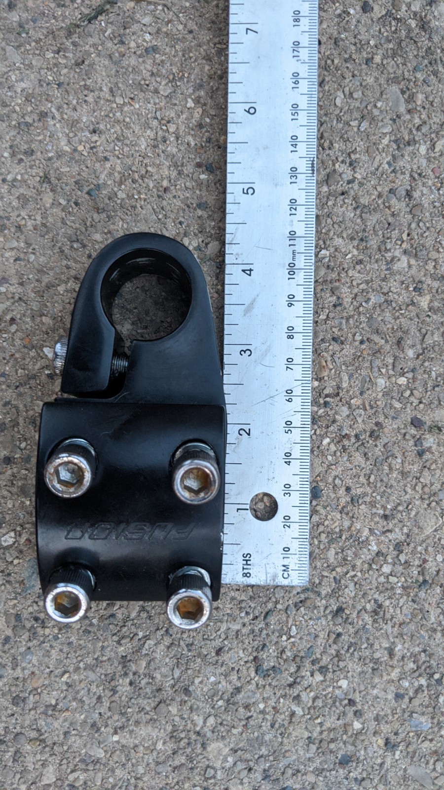Retro Team Edition Oversized Haro Fusion Bmx stem Threadless 1 18in Black