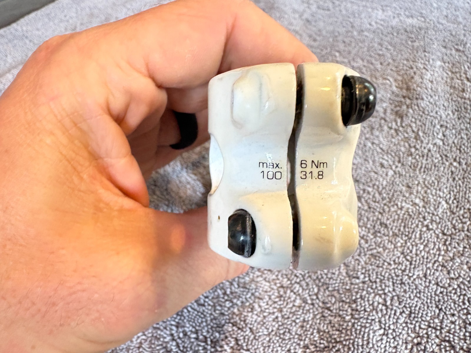 Syntace F109 100mm x 31.8mm White Bike Stem
