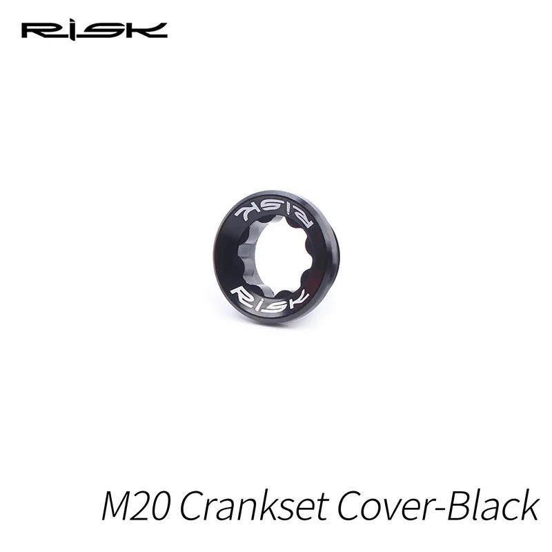 M20X8 Bike Aluminum Bottom Bracket Bolts,Bicycle Crankset Cover Cap Suit for Deo