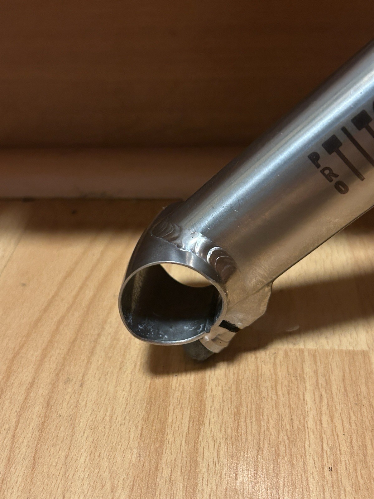 Vintage 90s 3T Pro Titanium Corsa 1″ Threaded Quill Stem 130mm 25.8 3ttt Ti 22.2