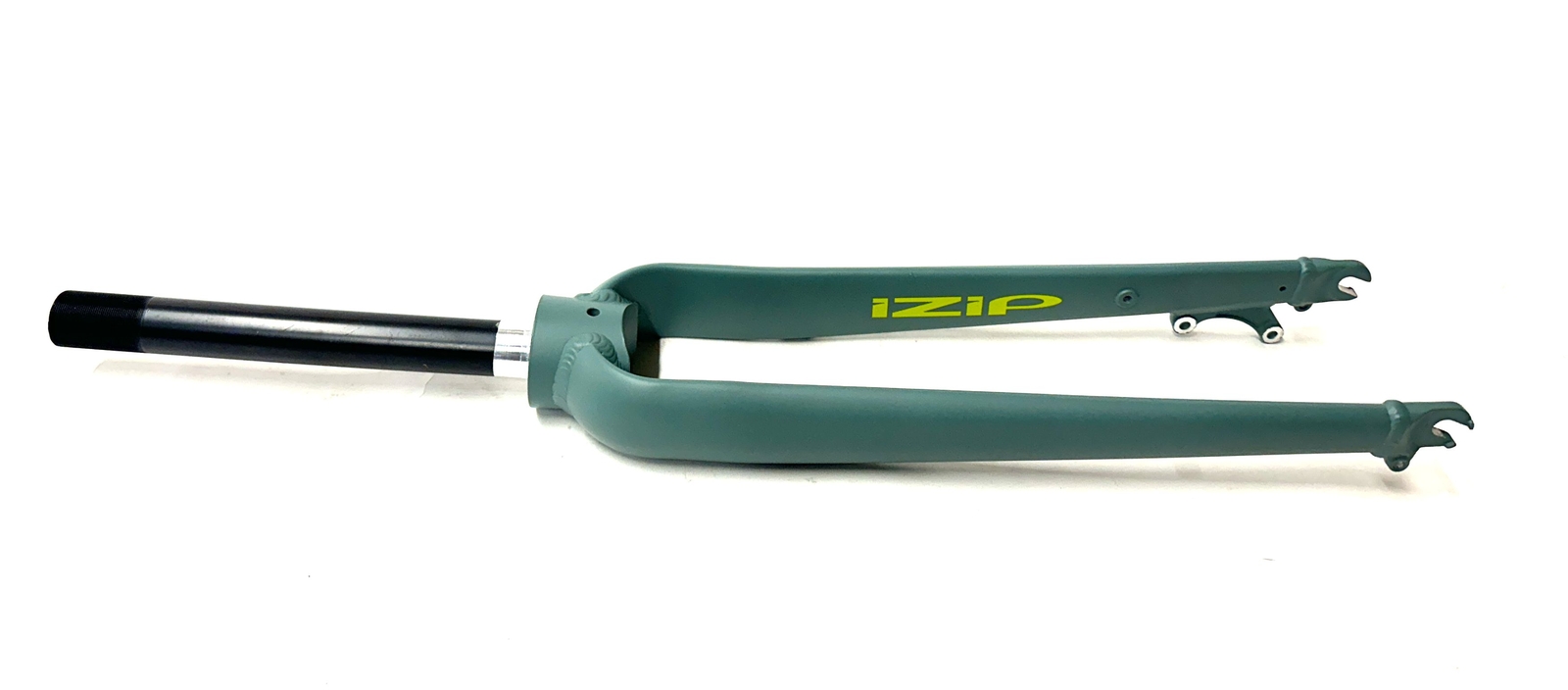 IZIP 1 1/8″ 26″ Threaded Alloy Bike Fork 100mm QR Disc Axle to Crown 433mm G NEW