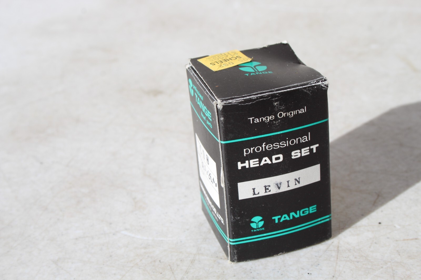 Tange-Seiki Levin NJS 1″ Threaded Headset: 26.4mm Crown Race Chrome 30.2 CDS