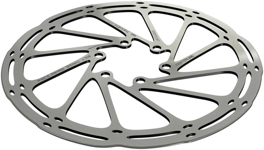 SRAM CenterLine Disc Brake Rotor – 200mm, 6-Bolt, 2.0mm