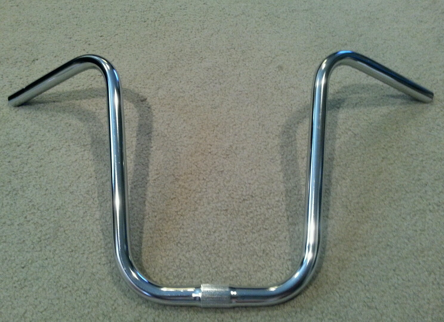 NEW CHROME BICYCLE U HANDLE BARS 13″ (25.4mm) SCHWINN STINGRAYS,LOWRIDER