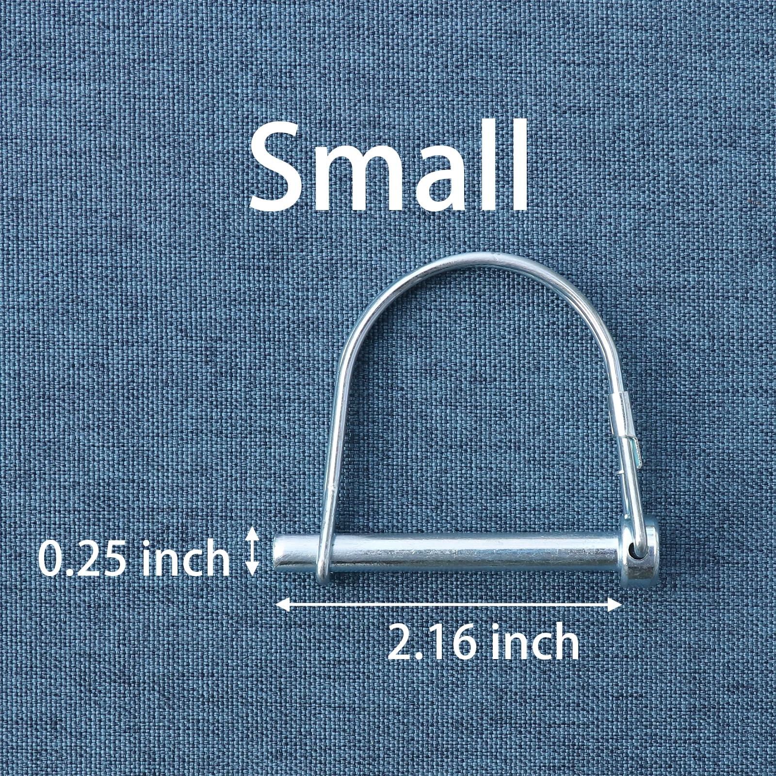 Trailer Coupler Pin, 2Pcs Tivnhuils Hitch Pin Zinc Small, 2PCS