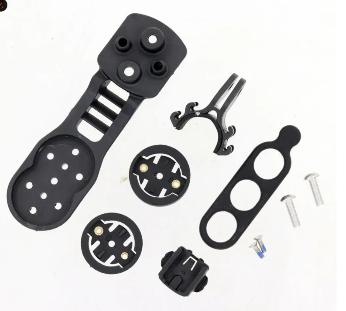 Carbon Fiber Road Bike Integrated Handlebar 400mm 420mm 440mm Computer Mount