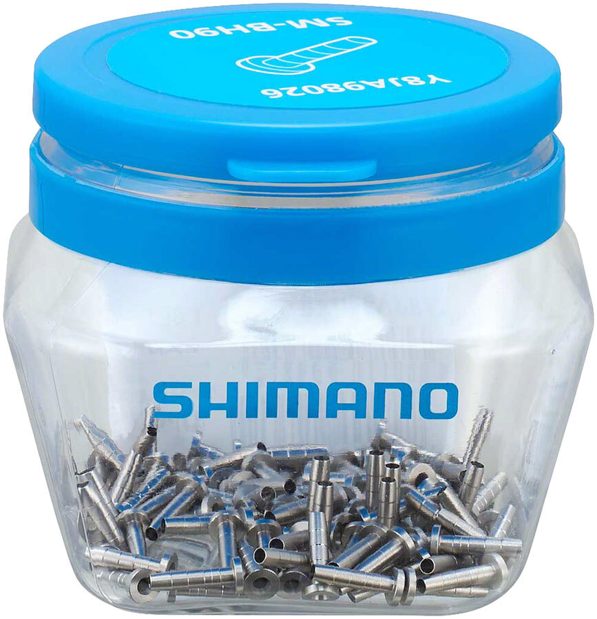 Shimano BH90 Brake Hose Connecting Insert – Bulk Jar, 100 pcs.