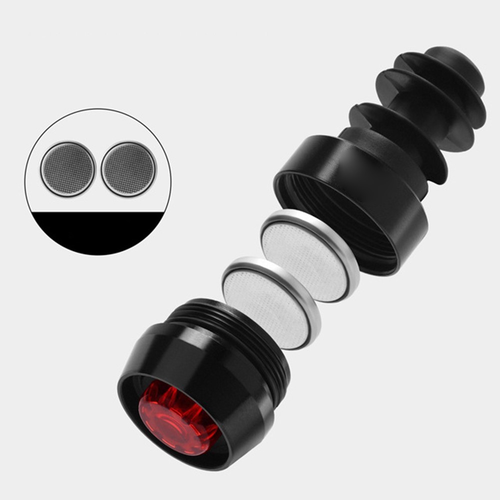 Handlebar Mount Bike Handlebar Light Long-lasting Use Aluminum Alloy Body
