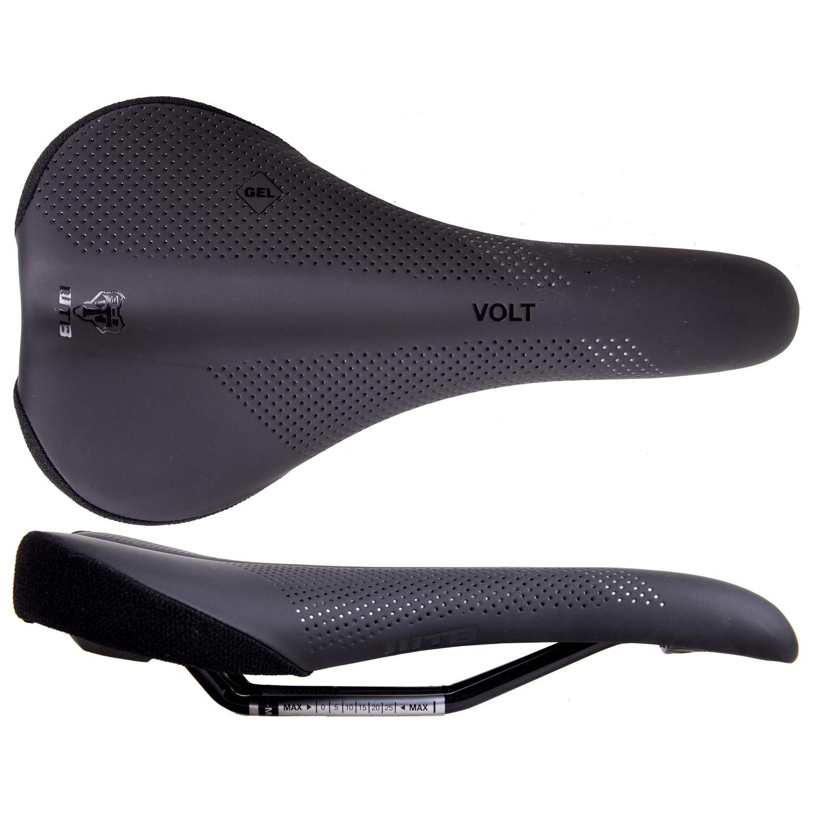 NEW – WTB Volt Medium Black Saddle, Cromoly (W065-0586)