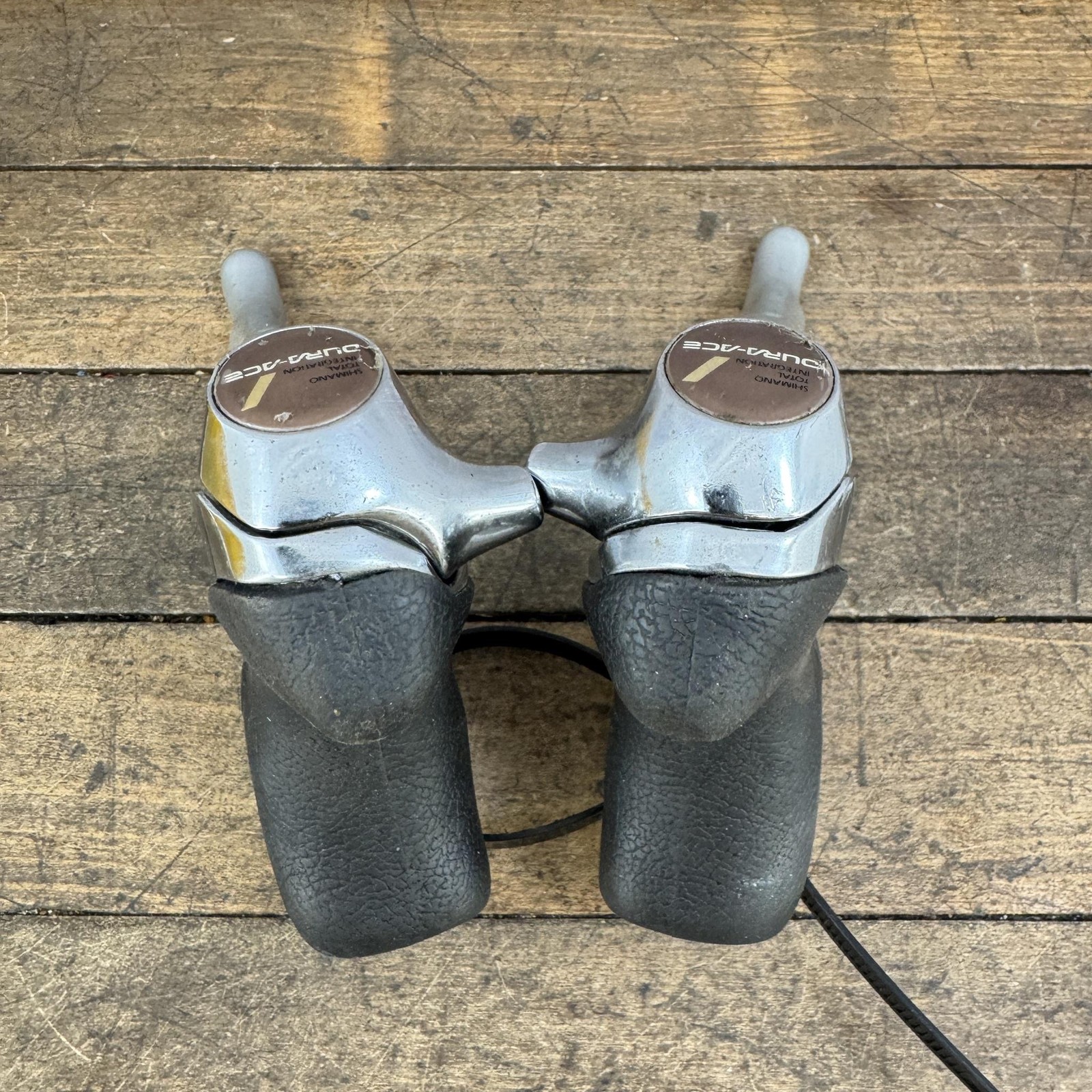 Vintage Shimano Dura Ace Shifter Lever Set ST-7401 ST-7400 STI Brake