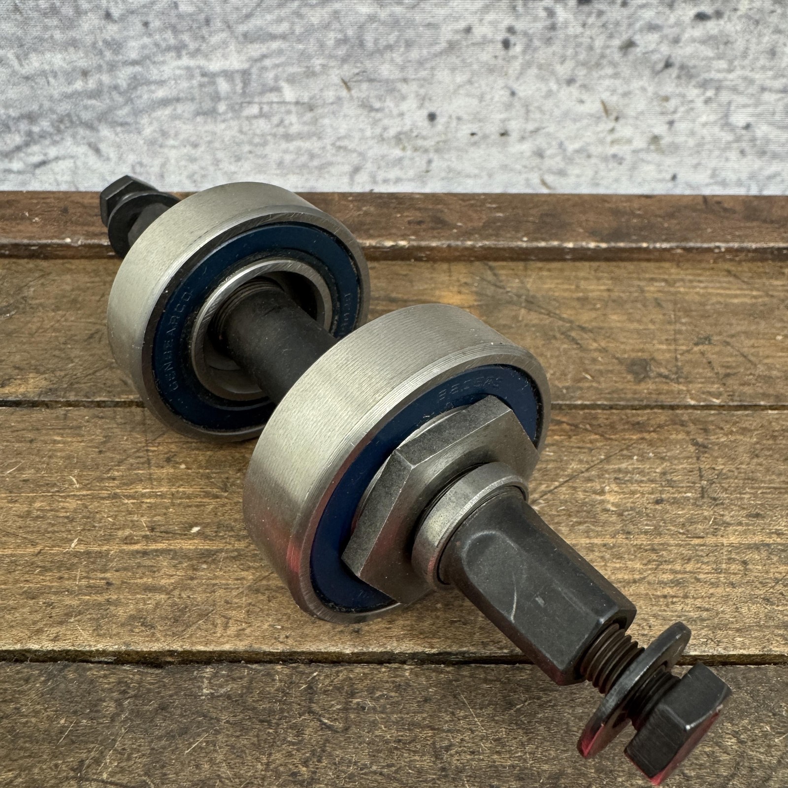 Vintage Tange CV-170 BMX Bottom Bracket 3pc Sealed Bearing CrMo Old SChool 80s