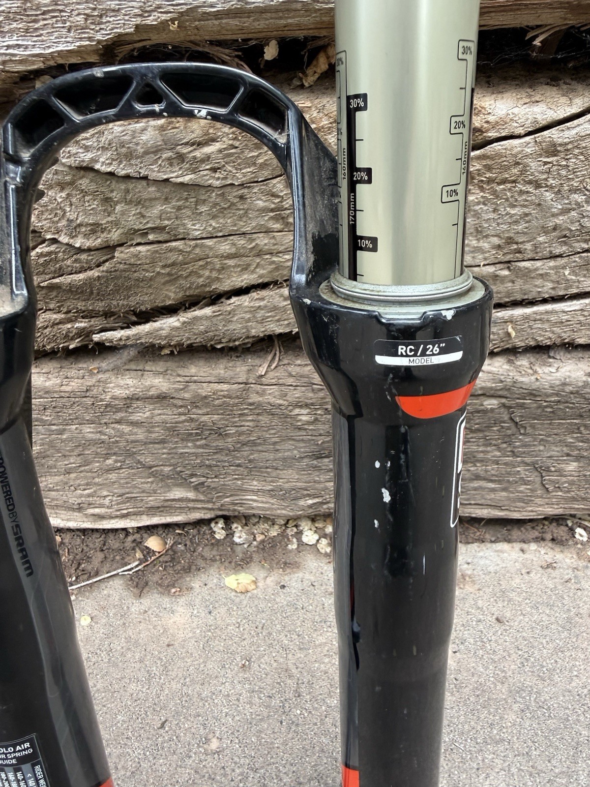 Rockshox Lyrik 160mm RC/26” Suspension Fork Thru Axle 1.25 -1.5” Tapered