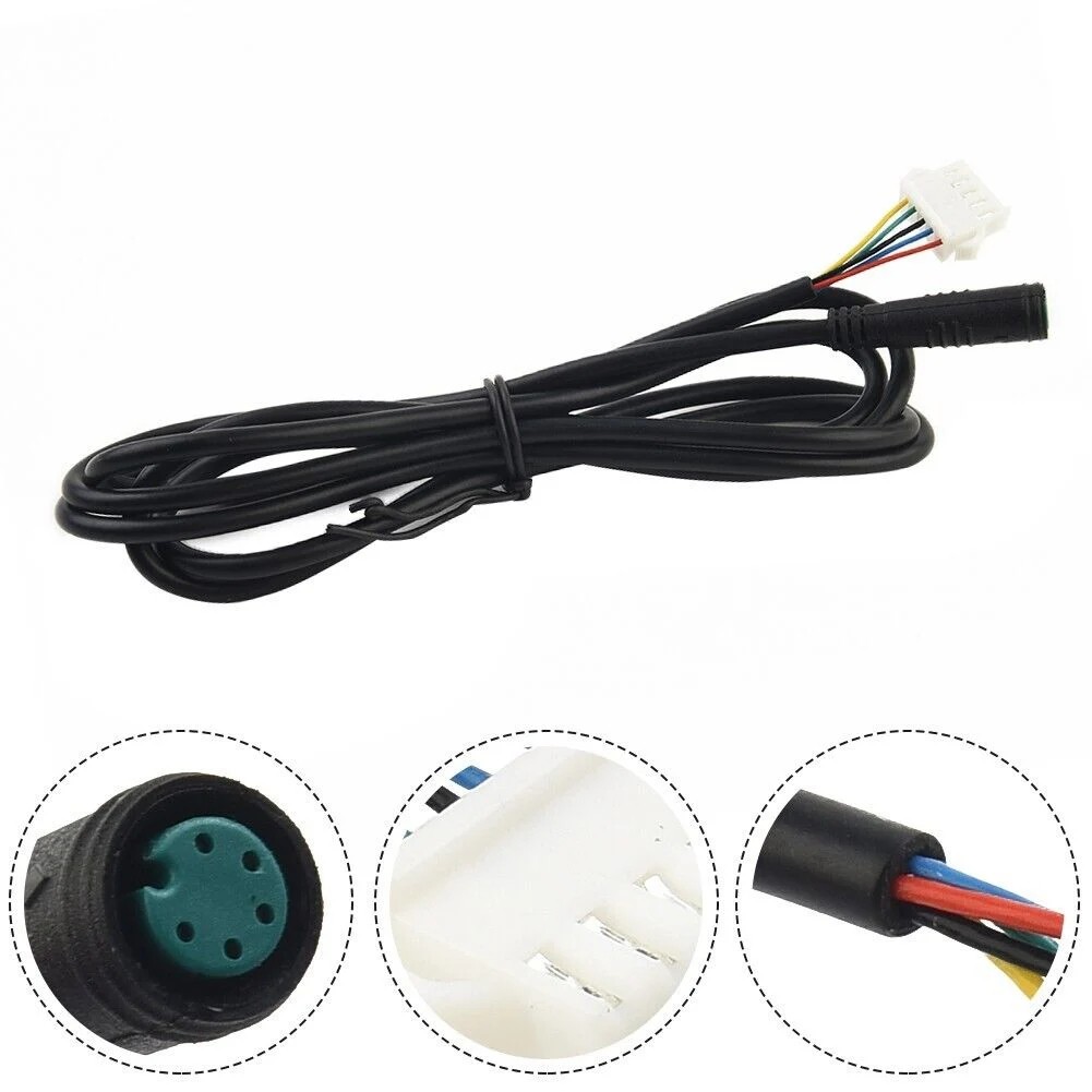 M6C Electric Bike LCD Display Meter Color Screen 5pin Waterproof Connector UART2