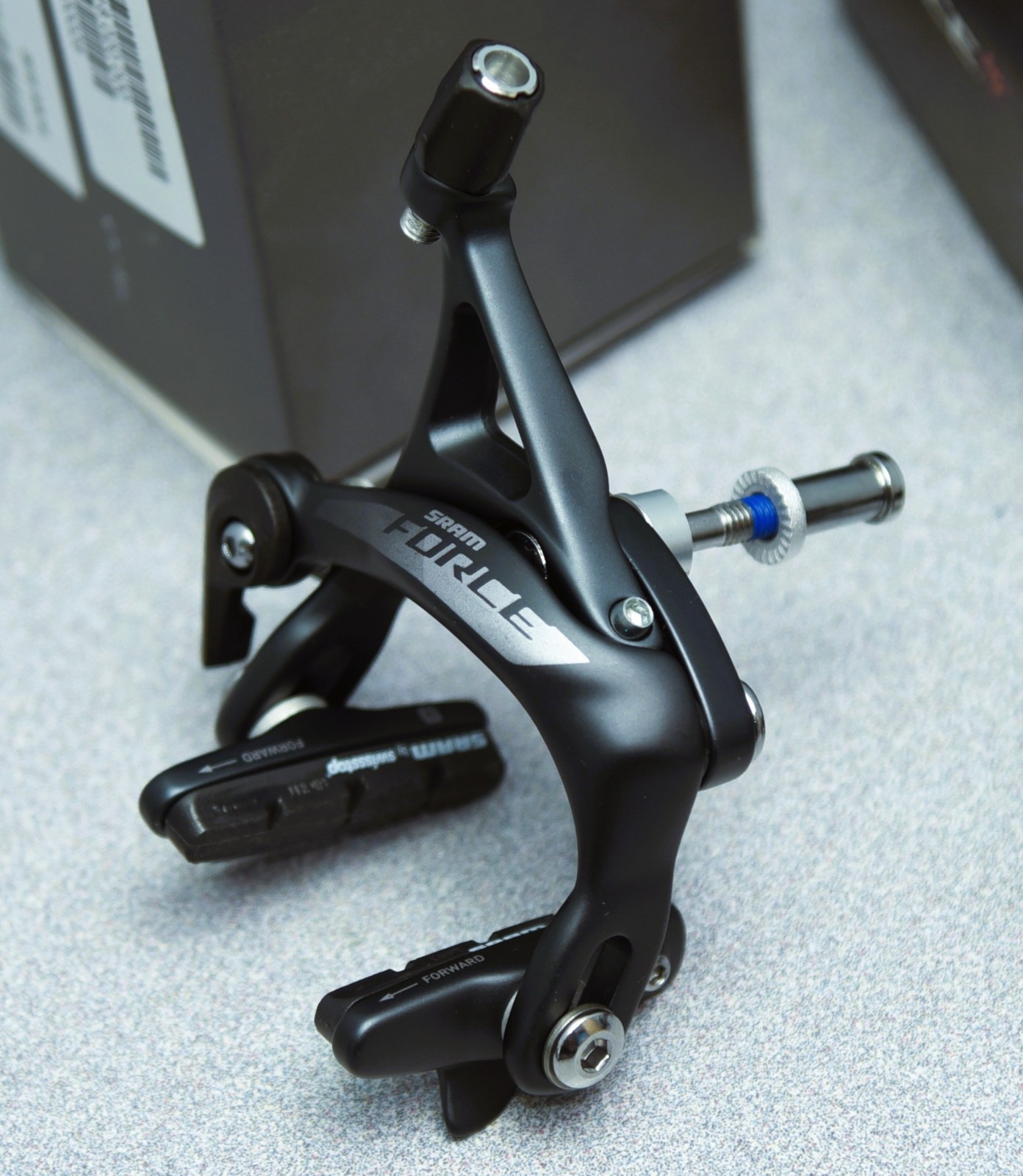 NEW SRAM FORCE AXS Brake Calipers Front And Rear Gray Rim Road Bike Brakes