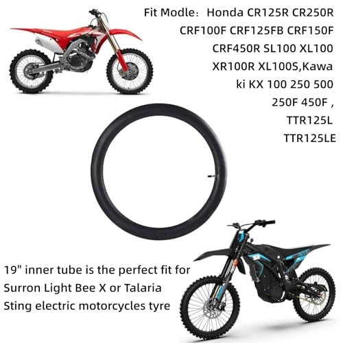 70/100-19 80/100-19 2.75/3.00-19 3.00-19 Electric Dirt Bike Inner Tube Heavy