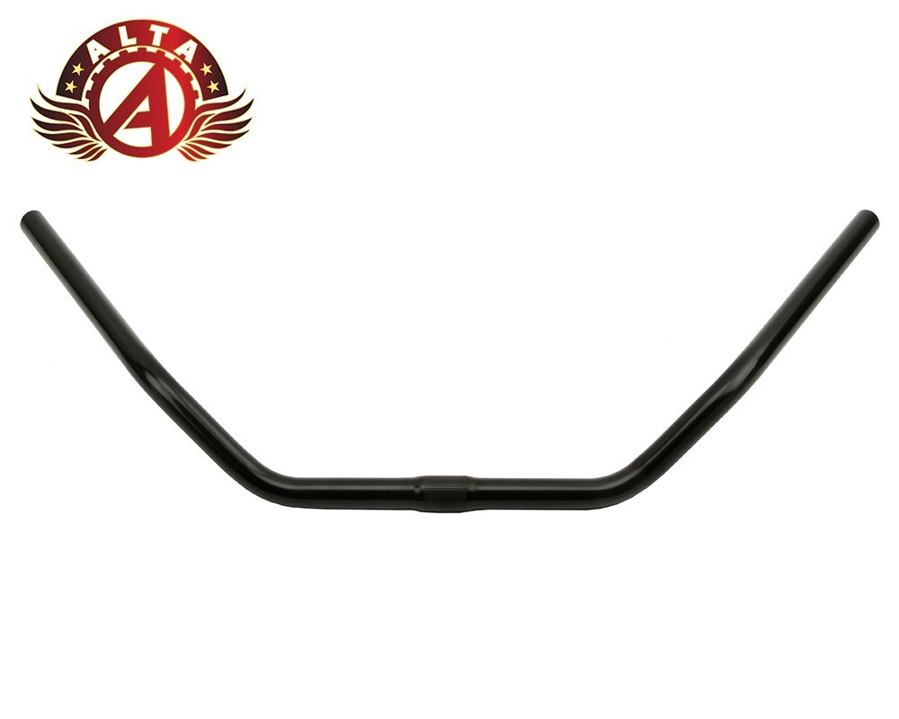 ALTA 3″ RISE VINTAGE BICYCLE BEACH CRUISER BIKE HANDLEBAR 25.4MM BLACK