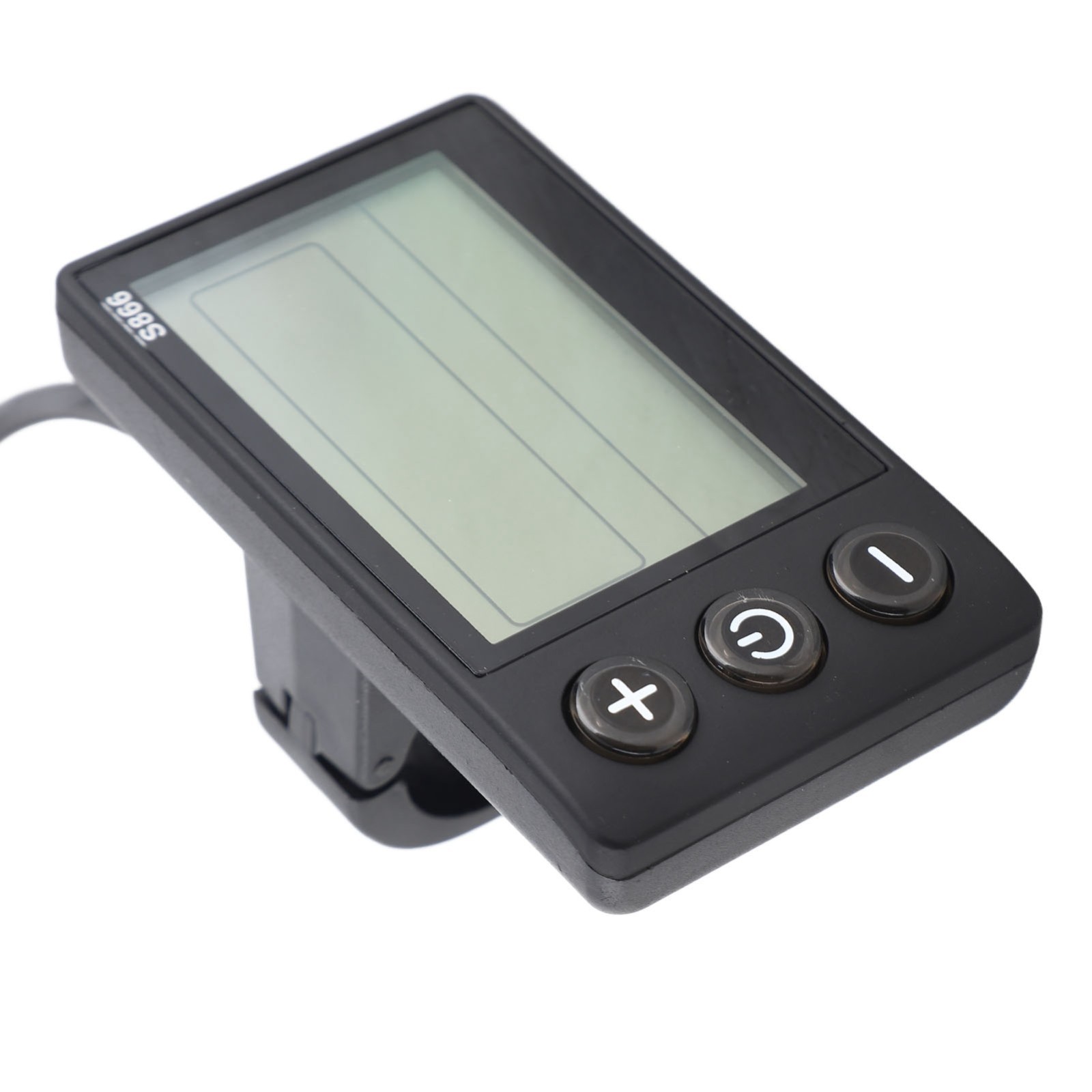 S866 LCD Display Meter 24V 36V 48V E-Bike Scooter Control Panel with SM Plug