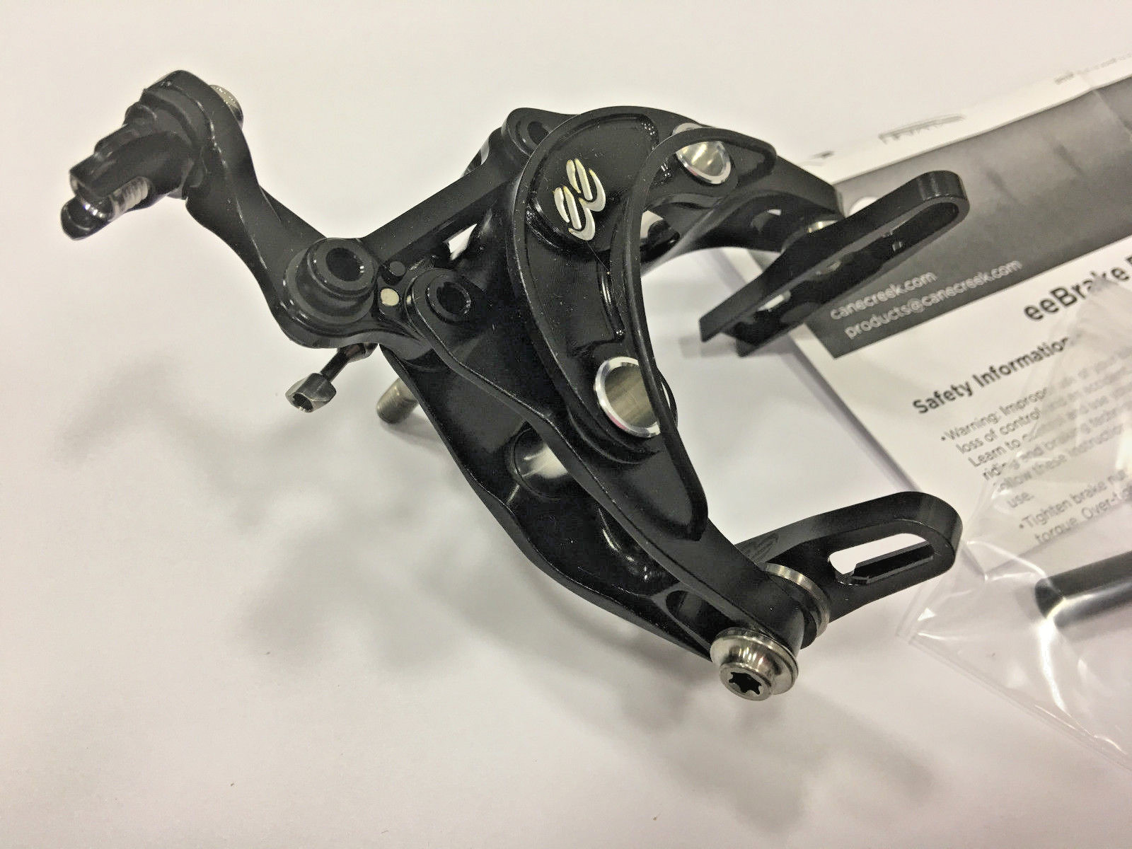 Cane Creek eeBrake G4 Single Front Regular Mount (Black) #BEE0178
