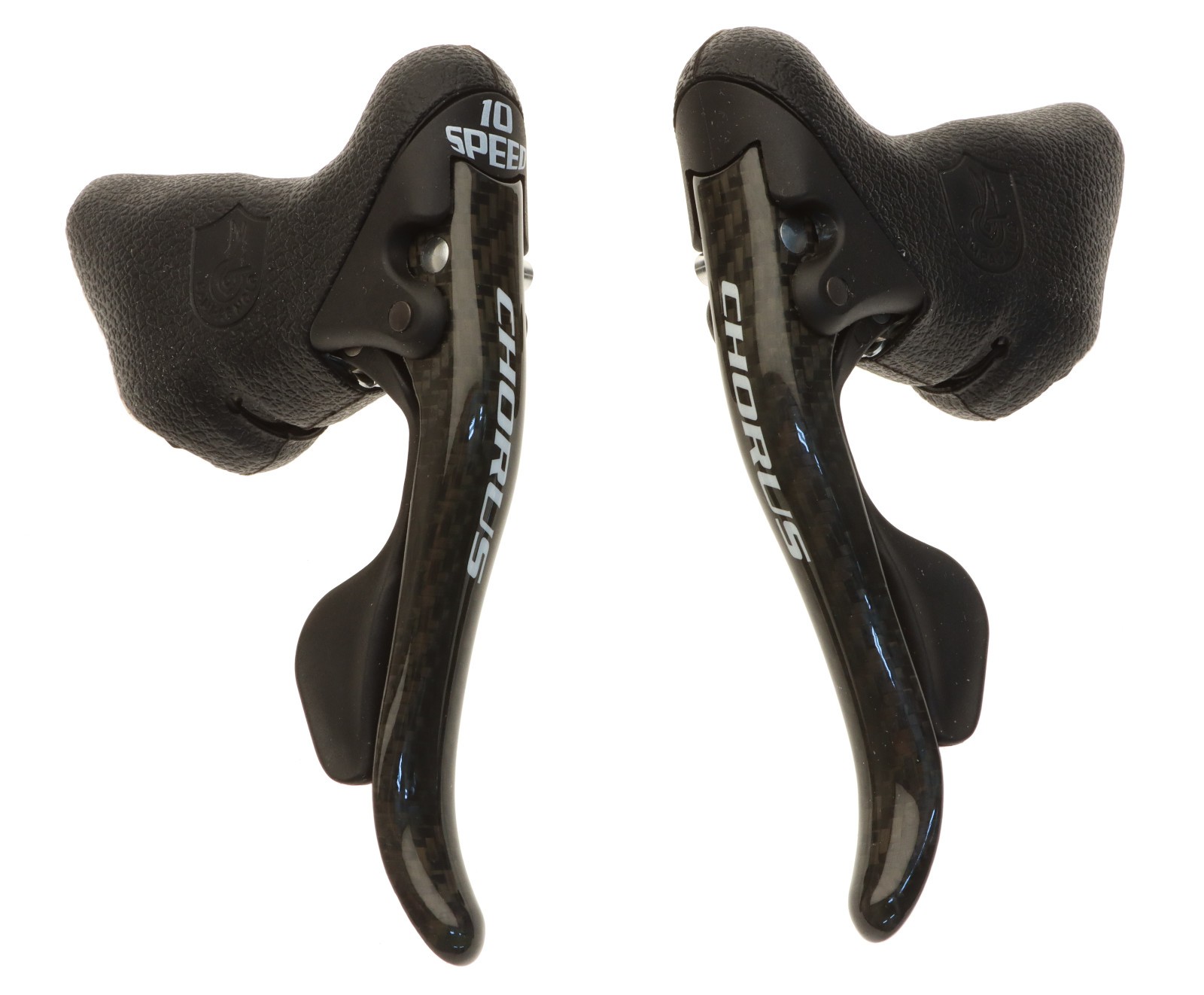 Campagnolo Chorus 10 Speed Carbon Ergopower Brake Levers Shifters 2006 NOS NEW
